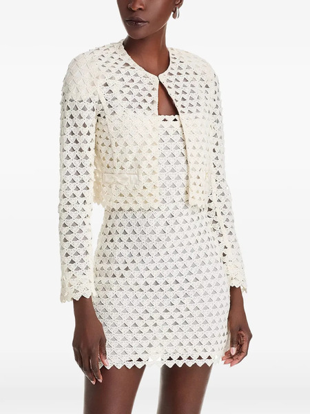  Loveshackfancy Cardigan Alaya - Bianco 