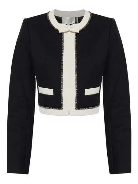  Loveshackfancy Giacca Con Fiocco - Nero 