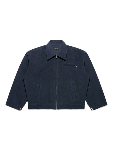  Mainless Giacca Con Zip - Blu 