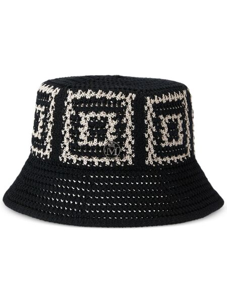  Maison Michel Cappello Bucket Axel - Nero 
