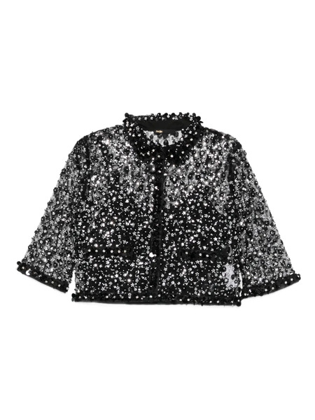  Maje Camicia Con Strass - Nero 