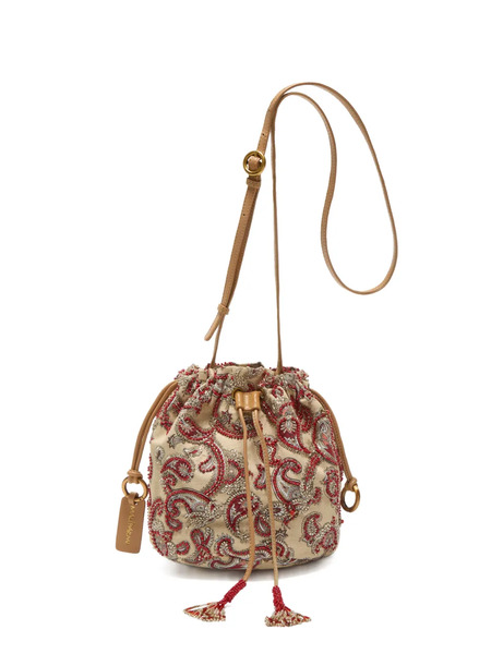  Maliparmi Borsa A Secchiello Con Stampa Paisley - Toni Neutri 