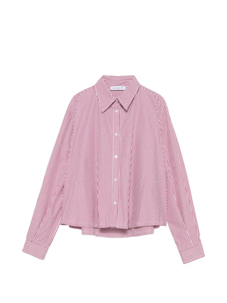  Manuel Ritz Camicia A Righe - Rosso 