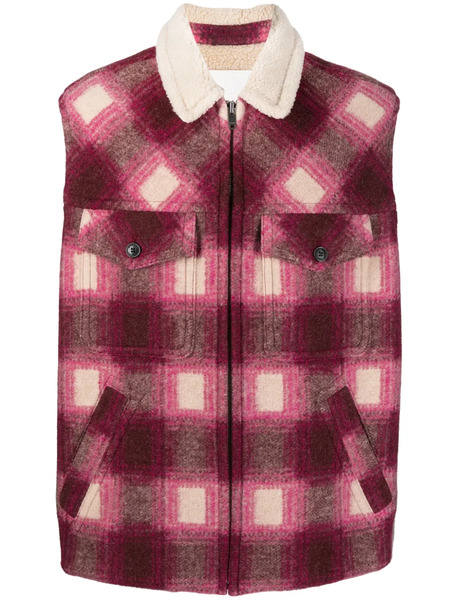  Marant Giacca A Quadri - Rosso 