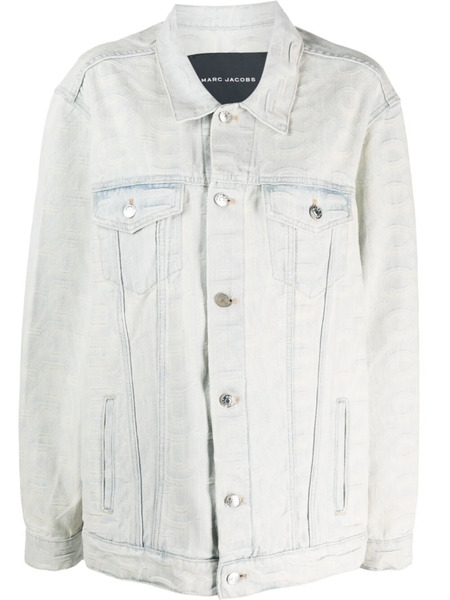  Marc Jacobs Giacca Denim Con Monogramma - Blu 