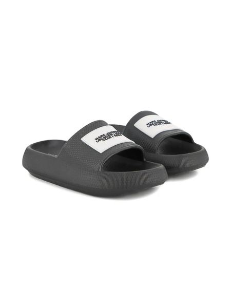  Marc Jacobs Kids Sandali Slides Con Logo - Grigio 