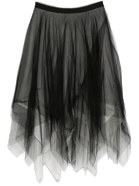  Marc Le Bihan Gonna Midi In Tulle - Nero 