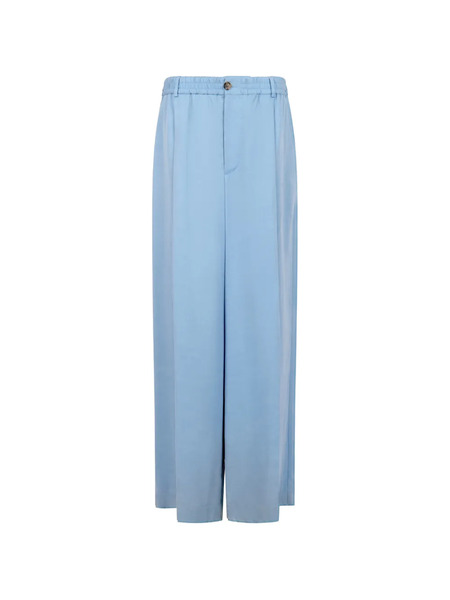  Marni Pantaloni Con Pieghe - Blu 