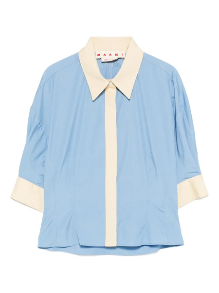  Marni Top Con Inserti - Blu 