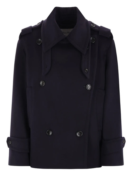  Max Mara Caban Doppiopetto - Blu 