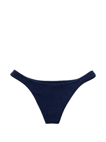  Mc2 Saint Barth Naomi Crinkle Bikini Bottoms - Blu 