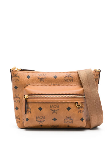  Mcm Borsa Messenger Aren - Marrone 