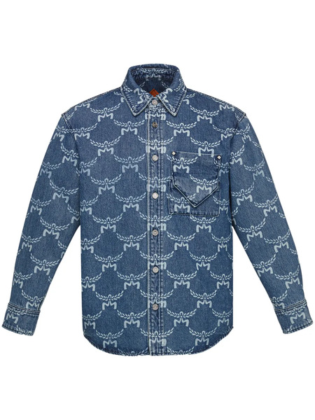  Mcm Camicia Denim - Blu 