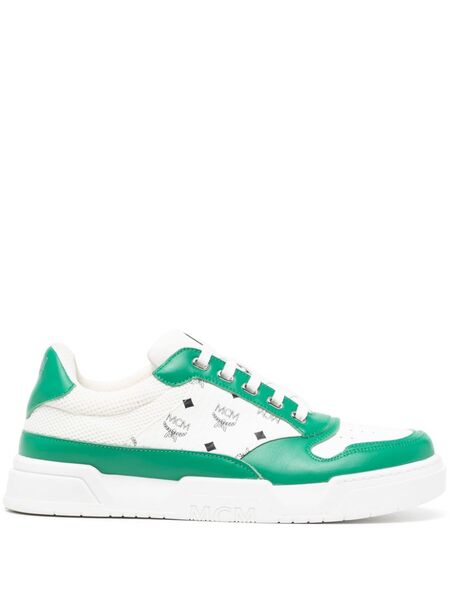  Mcm Sneakers Skyward Con Monogramma - Verde 