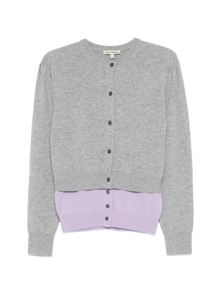  Meryll Rogge Cardigan A Strati - Grigio 