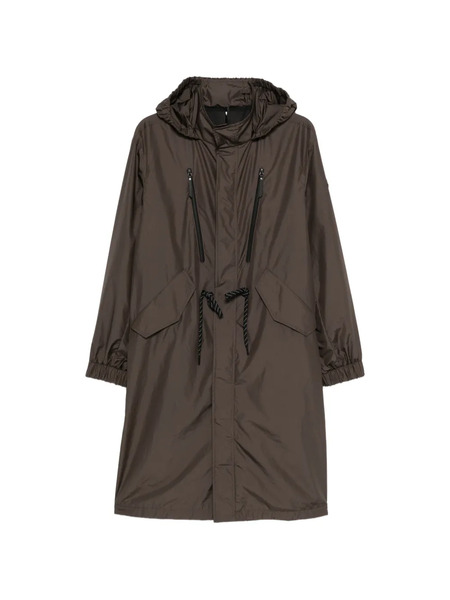  Moncler Parka Aliso Con Zip - Marrone 