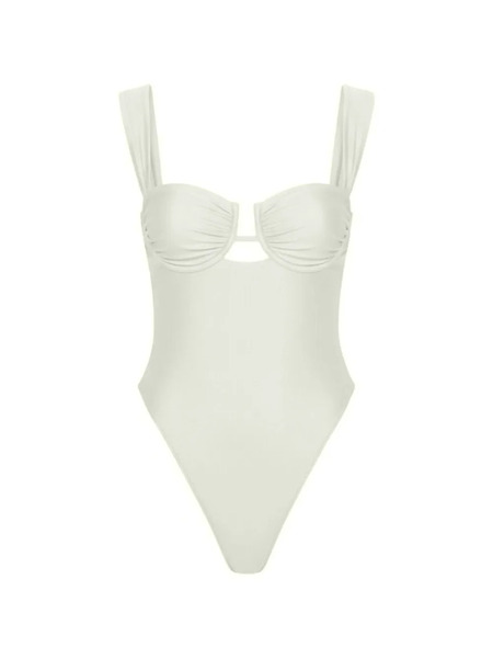  Montce X Elsa Hosk Costume Da Bagno Con Arricciatura - Blu 