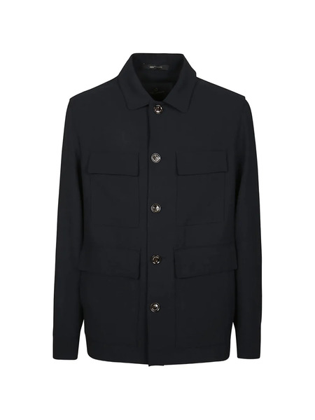  Montecore Giacca-camicia Con Tasche - Blu 
