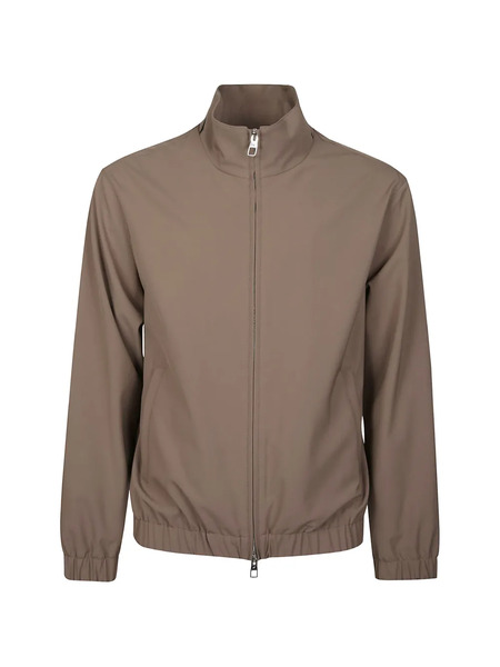  Montecore Giacca Con Zip - Marrone 