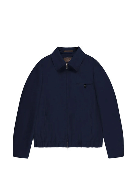  Montedoro Bomber Con Zip - Blu 