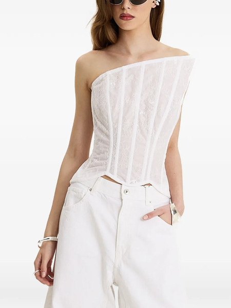  Moos Studio Top Blanc Structure - Bianco 