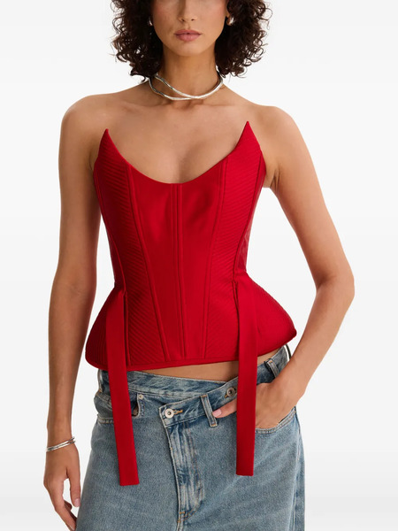  Moos Studio Top Con Nodo - Rosso 