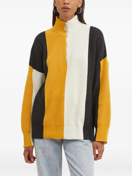  Moschino Jeans Maglione A Righe - Giallo 