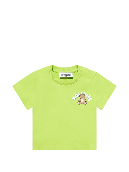  Moschino Kids T-shirt Con Stampa Teddy - Verde 