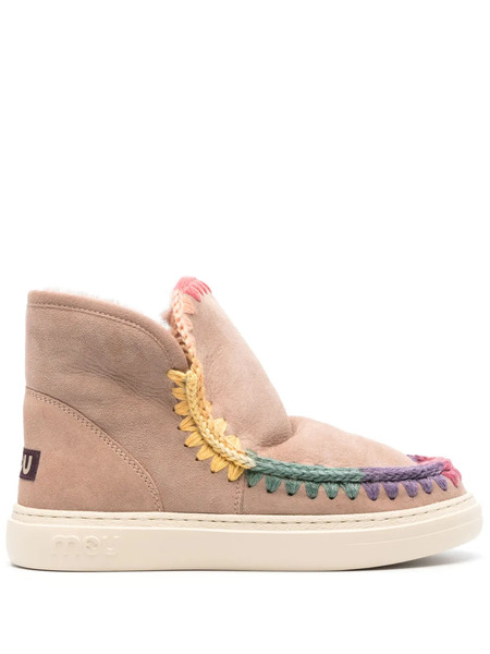  Mou Eskimo Rainbow Suede Boots - Toni Neutri 