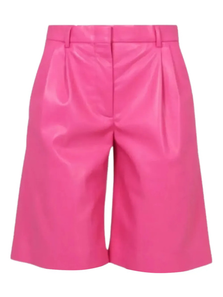  Msgm Bermuda Con Pieghe - Rosa 