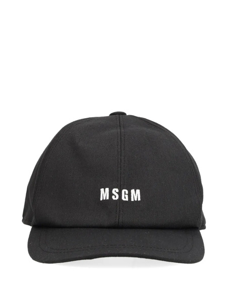  Msgm Cappello Con Logo - Nero 