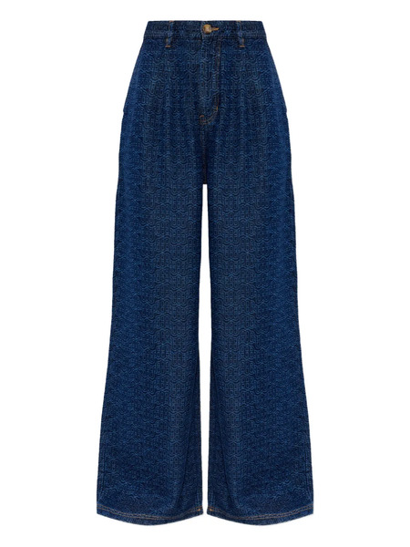  Munthe Pantaloni Ronan A Fantasia - Blu 