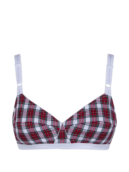  Nº21 Reggiseno Con Orlo A Smerlo - Bianco 