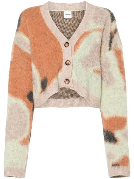  Nanushka Cardigan Henny - Arancione 
