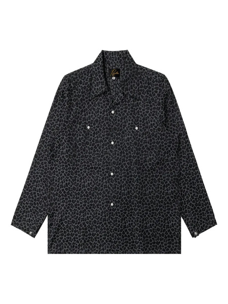  Needles Camicia Leopardata - Grigio 