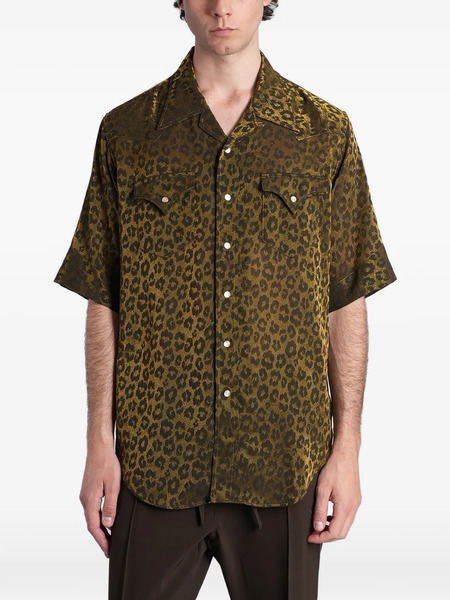  Needles Camicia Leopardata - Oro 