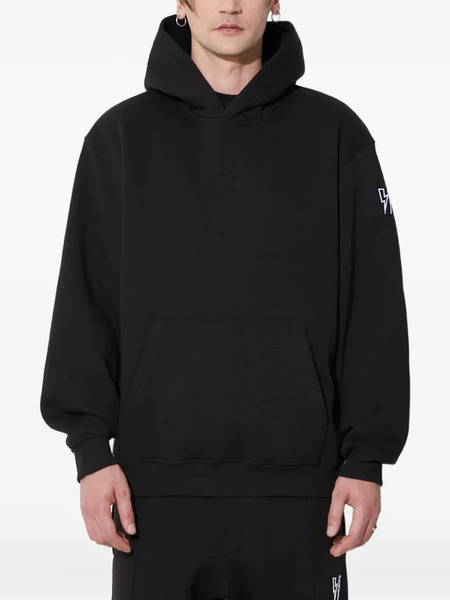  Neil Barrett Felpa Con Cappuccio Lightening Bolt - Nero 