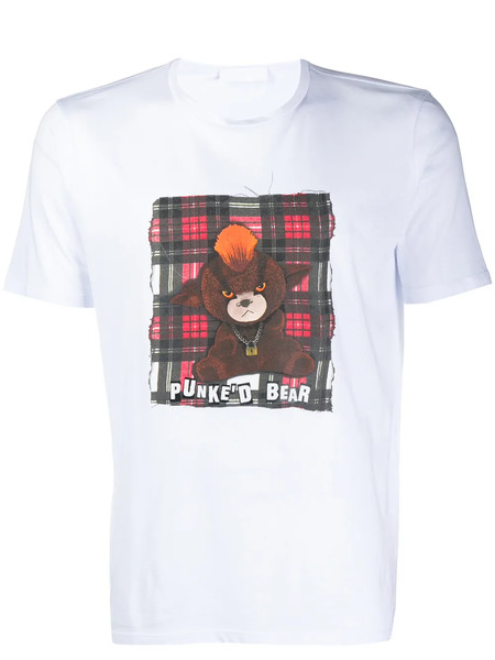  Neil Barrett T-shirt Con Stampa - Bianco 