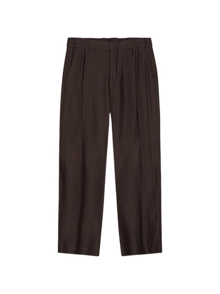  Nn07 Pantaloni Con Piega - Marrone 