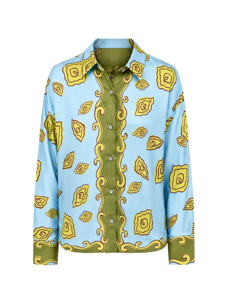  Odeeh Camicia Oysters - Blu 