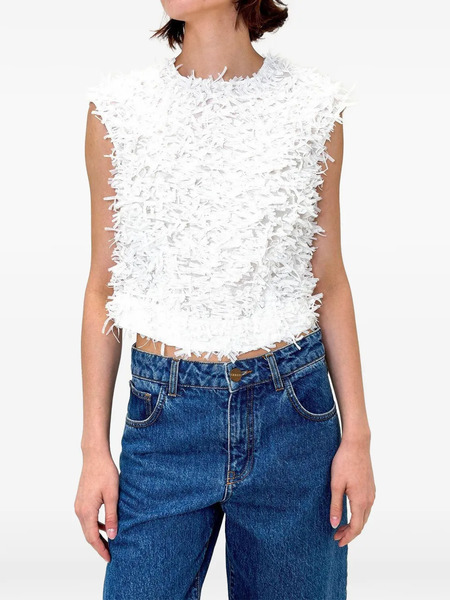  Odeeh Camicia Smanicata - Bianco 