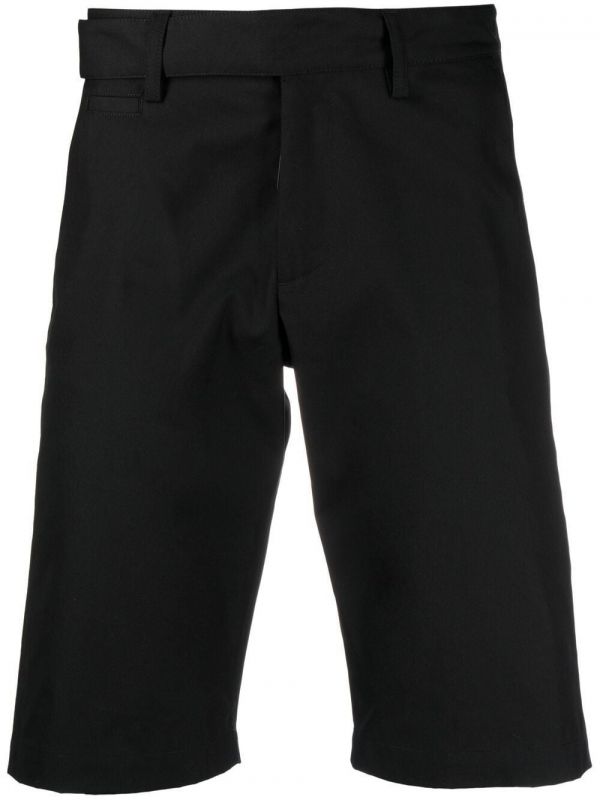  Off-white Bermuda Con Cintura Industrial - Nero 