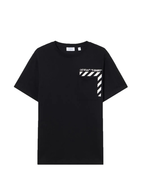  Off-white T-shirt Con Grafica - Nero 