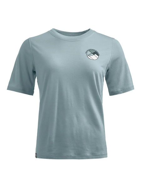  Ortovox T-shirt Con Logo - Blu 