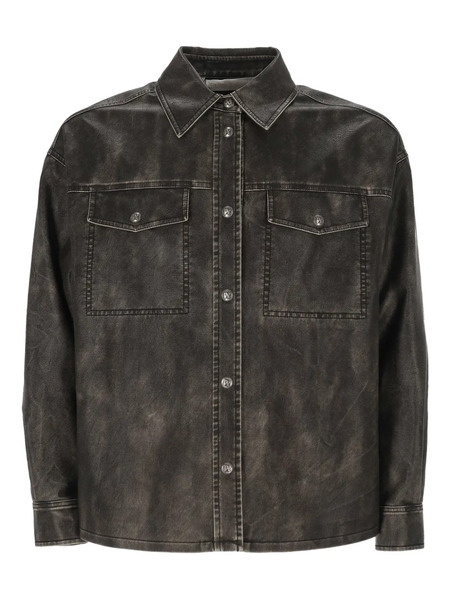  Palm Angels Camicia Con Tasche - Nero 