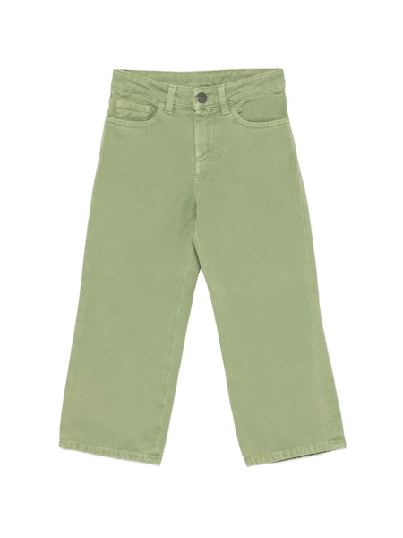  Palm Angels Kids Logo-print Jeans - Verde 