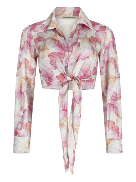  Paramidonna Camicia Bloom - Bianco 
