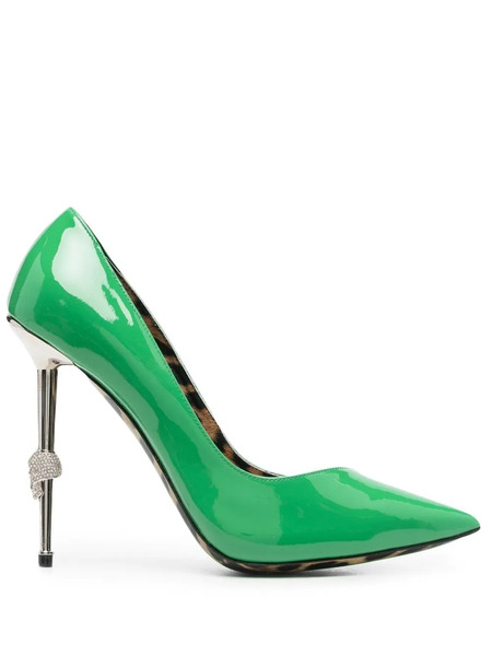  Philipp Plein Pumps Decollete 120mm - Verde 