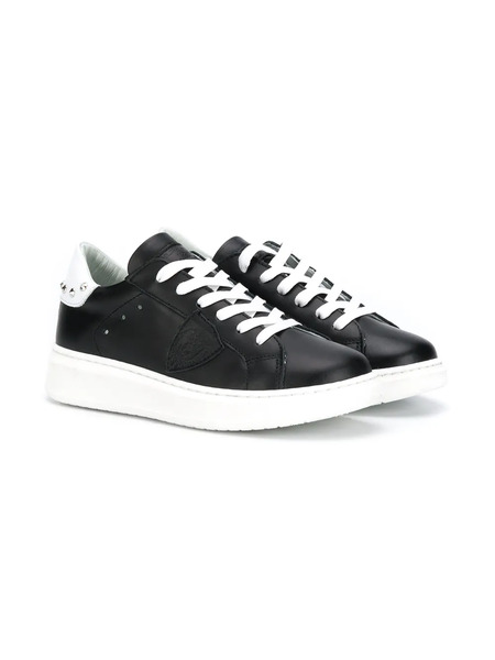  Philippe Model Kids Sneakers Paris Con Borchie - Nero 