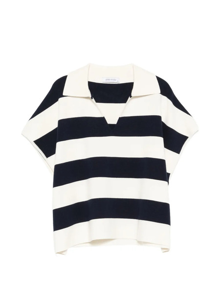  Philo-sofie Polo A Righe - Blu 